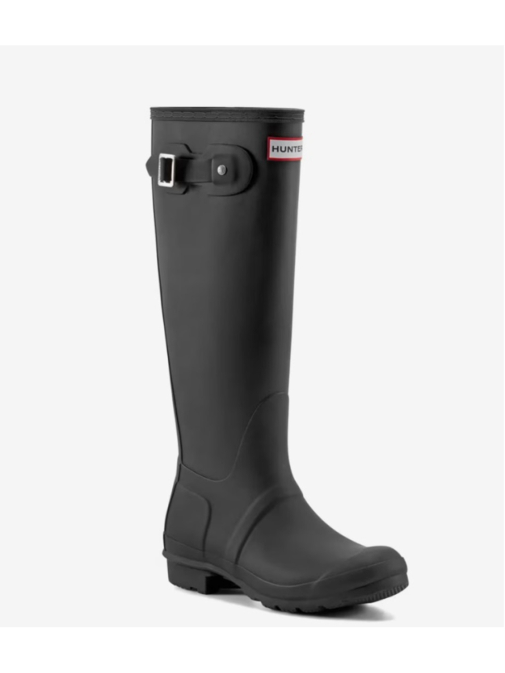 Women's Hunter Original Tall Rain Boots Black US 7